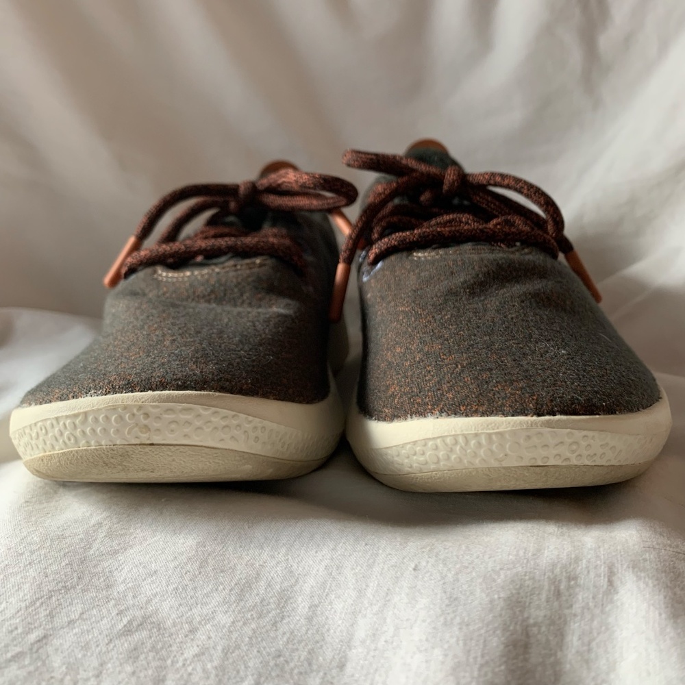 albirds 'Wool Runner Mizzles' sneakers in gray/rust color - Picture 3 of 9
